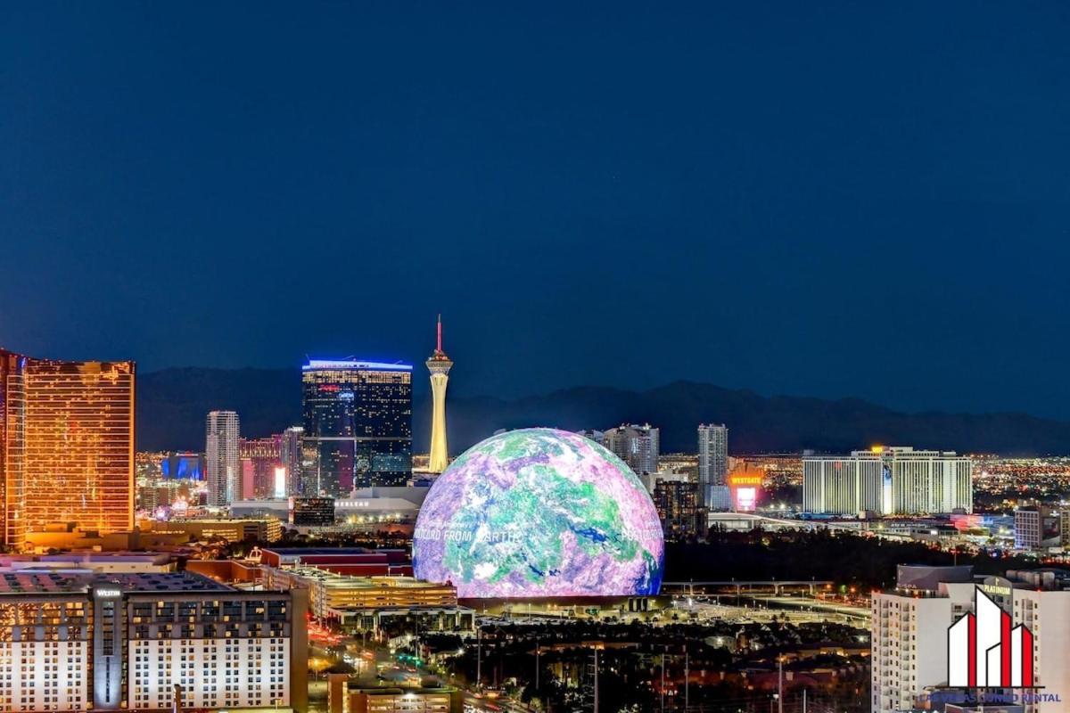 Mgm Signature-25-805 Balcony Strip Sphere F1 Views 拉斯维加斯 外观 照片