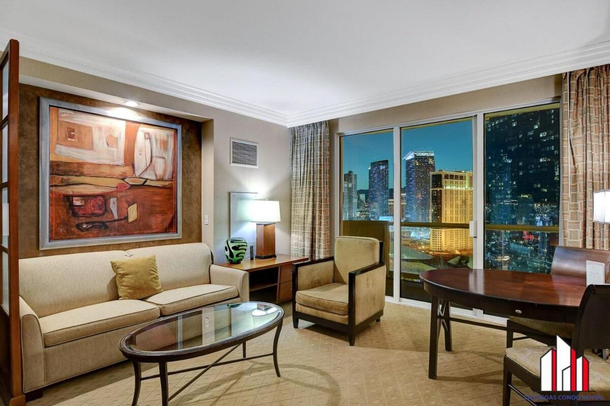 Mgm Signature-25-805 Balcony Strip Sphere F1 Views 拉斯维加斯 外观 照片