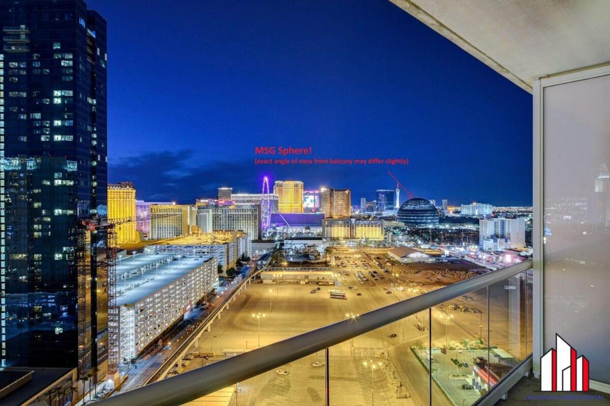 Mgm Signature-25-805 Balcony Strip Sphere F1 Views 拉斯维加斯 外观 照片
