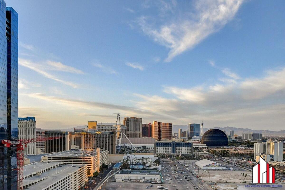 Mgm Signature-25-805 Balcony Strip Sphere F1 Views 拉斯维加斯 外观 照片