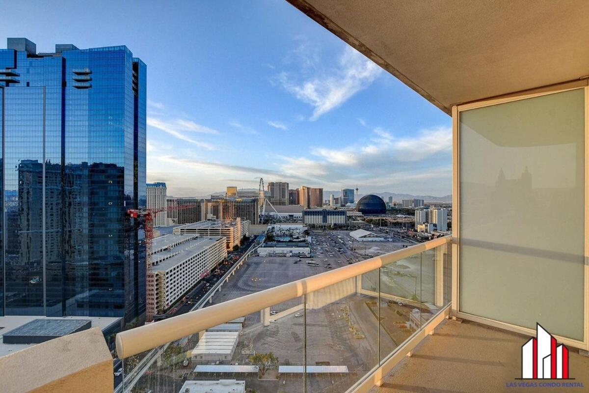 Mgm Signature-25-805 Balcony Strip Sphere F1 Views 拉斯维加斯 外观 照片