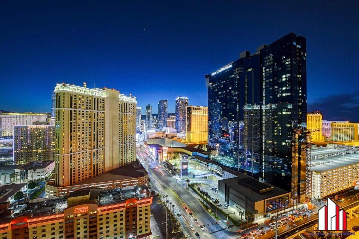 Mgm Signature-25-805 Balcony Strip Sphere F1 Views 拉斯维加斯 外观 照片